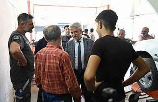 Kırıkkale Valisi Makas esnafla buluştu, talepleri...