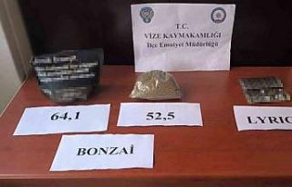 Kırklareli’nde uyuşturucu operasyonu: 1 gözaltı