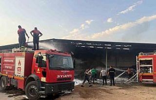 Kırşehir’de Petlas fabrikasında yangın