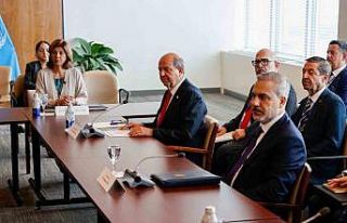 KKTC Cumhurbaşkanı Tatar, BM ile Kıbrıs Konulu...