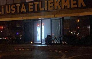 Klima motorunun patlaması sonucu lokantada yangın...