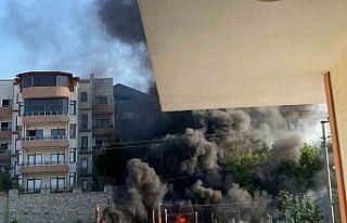 Kocaeli’de çocuk parkı alev topuna döndü