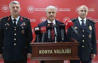 Konya’da huzur ve güven ortamının muhafazasına...