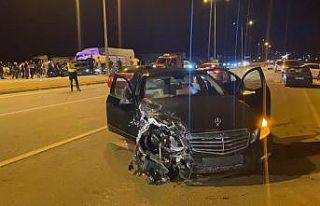 Konya’da iki otomobil çarpıştı: 3 yaralı