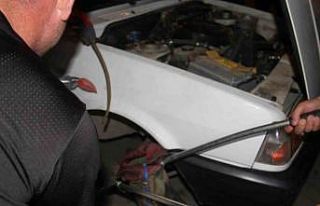 Konya’da otomobilin jantına girerek sıkışan...