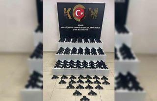 Konya’da silah ve kaçak sigara operasyonu