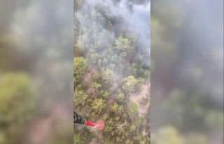 Konya’daki orman yangınına müdahale sürüyor