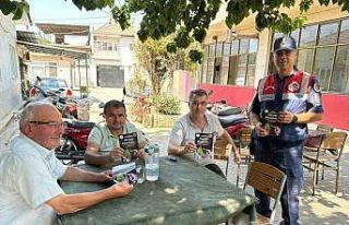 Köşk’te vatandaşlar yangınlara karşı uyarıldı