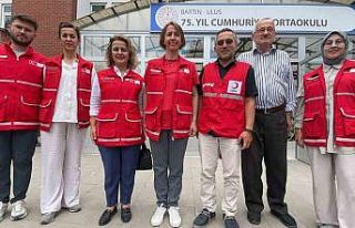 Köy ve mahalle muhtarlarına ilkyardım eğitimi...