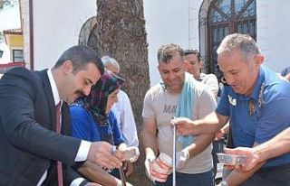 Köyceğizliler dualar ve ikramlarla şehitleri yad...