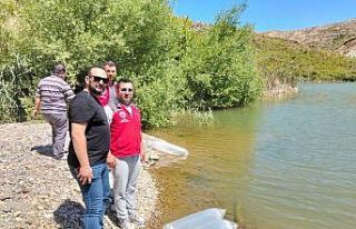 Kozağaç Baraj Gölü’ne 40 bin sazan yavrusu bırakıldı