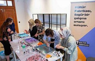 Kültür Fabrikası’nda sanat atölyeleri başladı