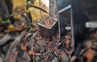 Kulu’da müstakil evin müştemilatında yangın