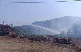 Kumluca’da makilik yangını 7 dakikada müdahale...