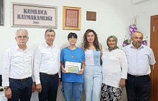 Kumluca’da YKS’de ilk bine giren üç öğrenciye...