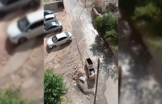 Kurtalan’da aynı noktada su borusu yeniden patladı