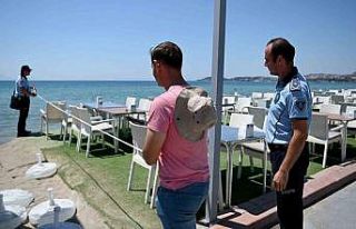 Kuşadası plajlarında ‘Kıyı Kanunu’ denetimi