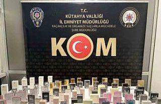 Kütahya’da kaçak parfüm operasyonu