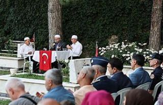 Kütahya’da şehit ve gaziler için mevlit programı...