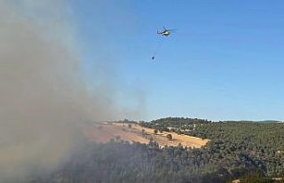 Kütahya’daki orman yangını kısmen kontrol altına...