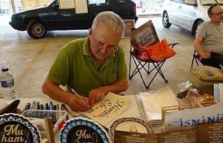 Kütahyalı kaligrafi sanatçısı Akif Ören: "Yazı,...