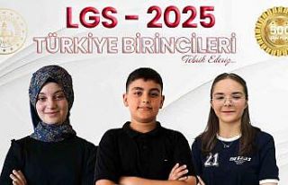 LGS’de Elazığ’dan 3 Türkiye birincisi