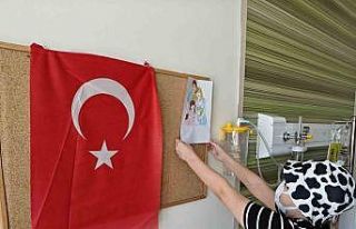 Lösemi hastası küçük çocuk, balonlarla taburcu...