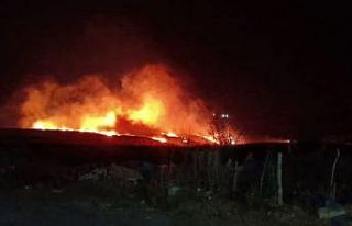 Madde bağımlılarının çıkardığı yangın evlere...