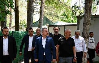 MAGİNDER heyeti Doğanşehir’de esnaf ve vatandaşlarla...