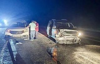 Malatya’da iki otomobil çarpıştı: 4 yaralı