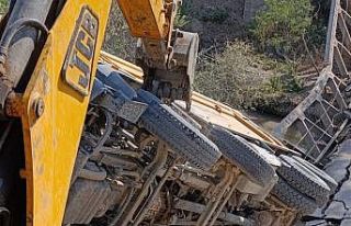 Malatya’da köprü çöktü: 1 yaralı