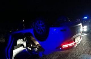 Malatya’da otomobil devrildi: 4 yaralı