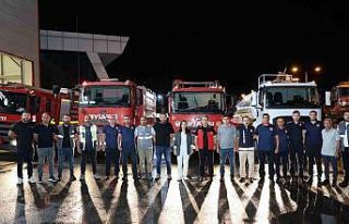 Manisa’daki orman yangınına Sakarya’dan destek