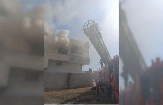 Mardin’de müstakil evde çıkan yangın söndürüldü