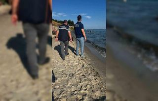 Marmaraereğlisi’nde sahile atık su denetimi yapıldı