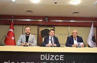 Meclis toplantısında gündem Düzce fuarı