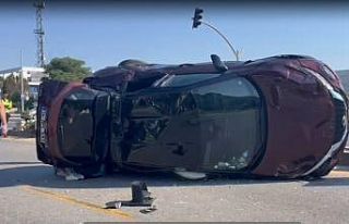 Menteşe’de araçlar hurdaya döndü: 1 yaralı