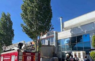 Menteşe’de baca yangını