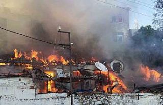 Menteşe’de ev yangını