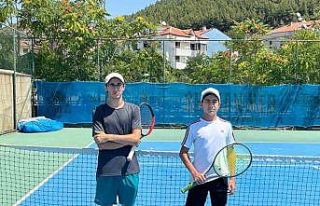 Menteşe’de tenis heyecanı sona erdi