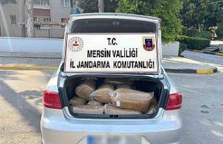 Mersin’de 100 kilo kaçak tütün ele geçirildi