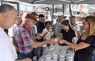 Mersin’de 20 bin kişiye aşure ikram edildi