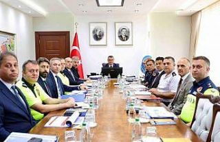 Mersin’de Asayiş Değerlendirme Toplantısı gerçekleştirildi