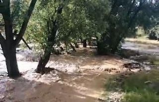 Mersin’de sağanak yağış sele neden oldu