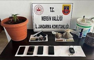 Mersin’de son 1 haftadaki uyuşturucu operasyonlarında...