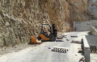 Milas OSB’de forklift kazası