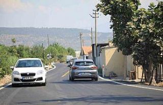 Milas’ta 80 milyonluk yol yatırımı tamamlandı