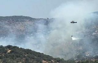 Milas’ta dumanlar yükseldi, müdahale sürüyor