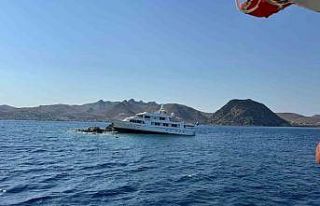 Motoryatı kurtarma çalışmaları sürüyor