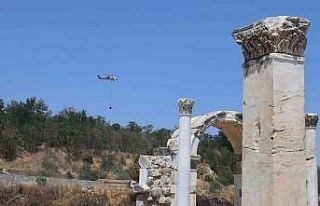 Muğla Stratonikia Antik Kenti’ni etkileyen zirai...